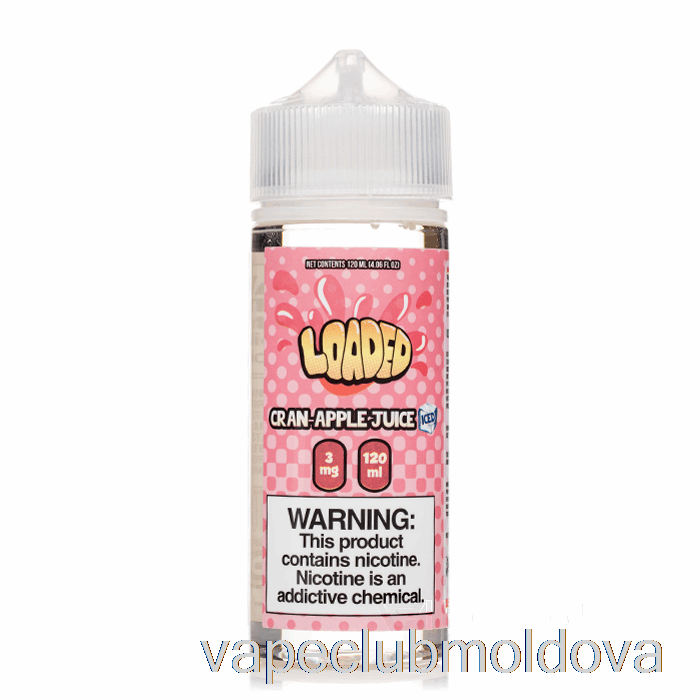 Kit Vape Pod Iced Cran Apple - E-lichid încărcat - Nemilos - 120ml 0mg